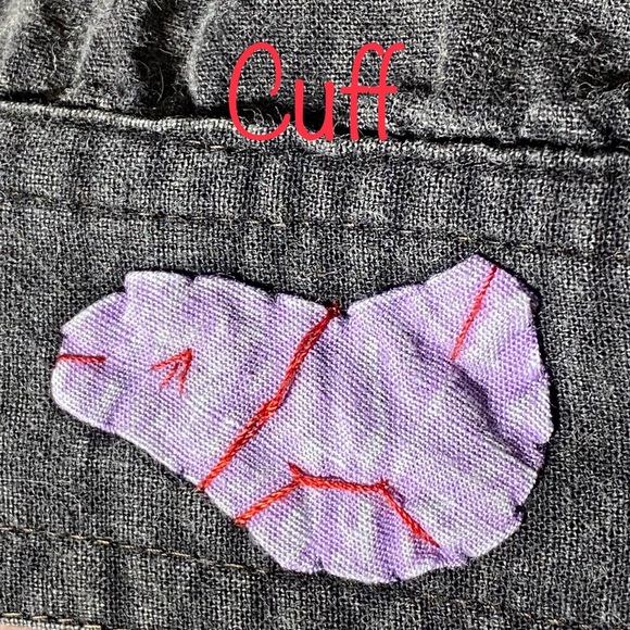 Rare Sacred Threads Vintage Distressed Jacket. So SOFT! Bring a smile! 95. OBO - Picture 8 of 17